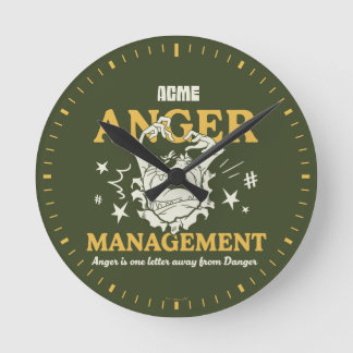 Horloge Ronde LOONEY TUNES™ |TAZ™ ACME Anger Management