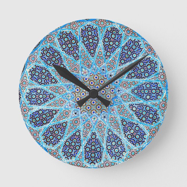 Horloge Ronde L'Orient bleu (Recto)