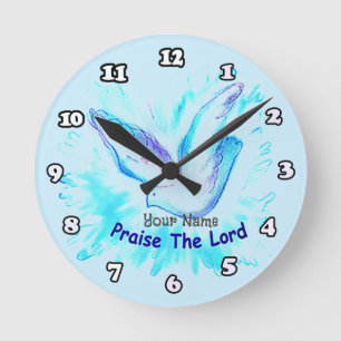 Horloge Ronde Louange l'horloge du Seigneur Christian
