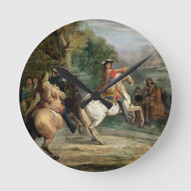 Horloge Ronde Louis XIV (1638-1715) (Recto)