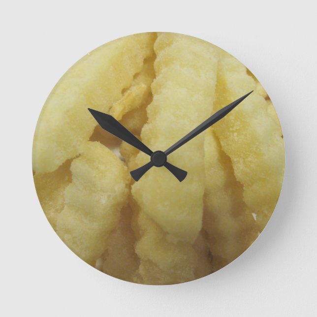 Horloge Ronde Love French Fries (Recto)