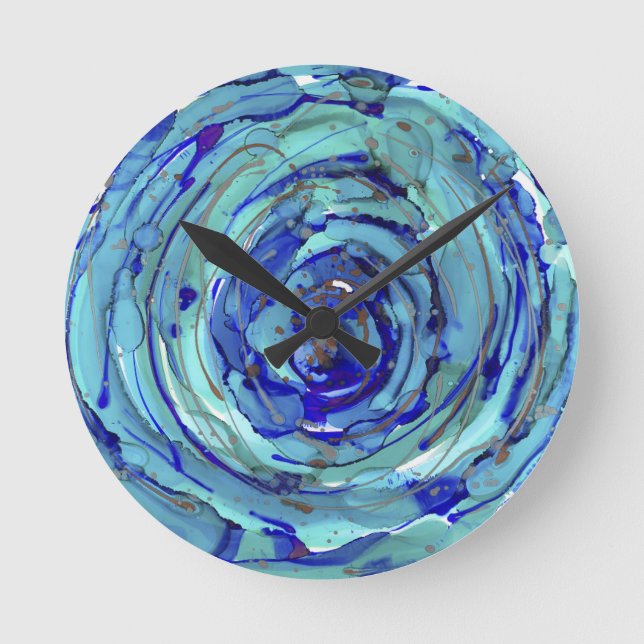 Horloge Ronde Lovitude clock "Ongoing Transformation" (Recto)