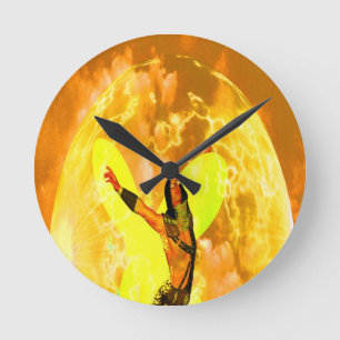 Horloge Ronde Luciole