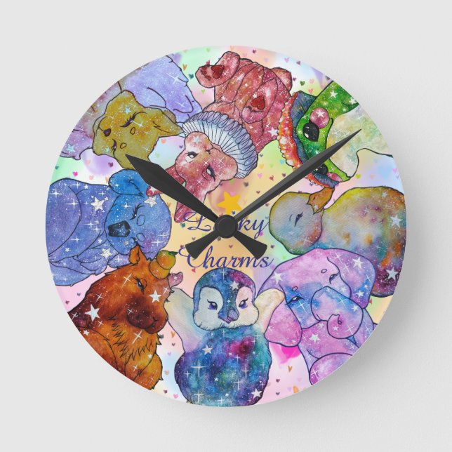 Horloge Ronde Lucky Charms (Recto)
