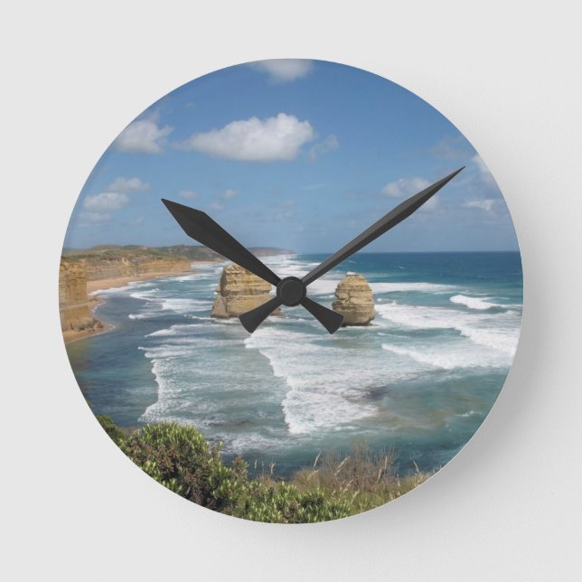 Horloge Ronde Luminosité de la plage (Recto)
