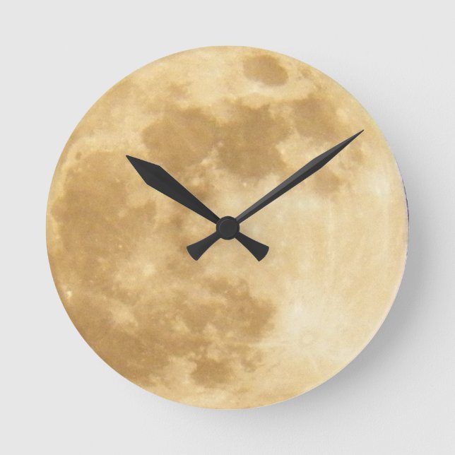 Horloge Ronde Lunar Wall (Recto)