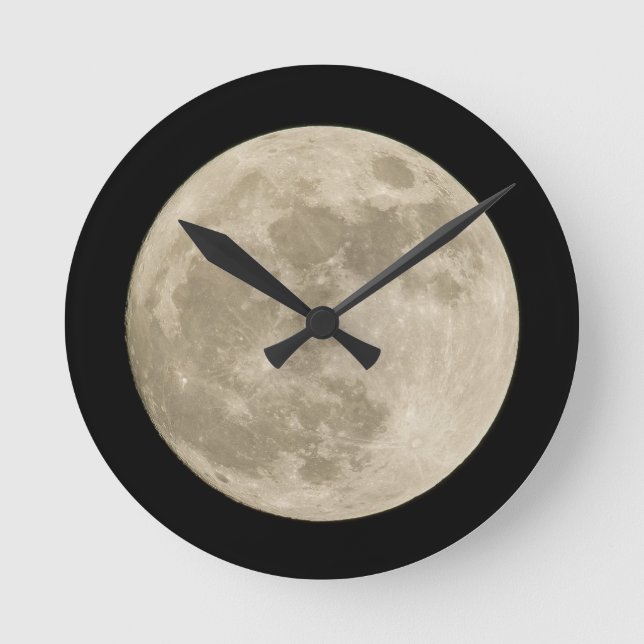 HORLOGE RONDE LUNE  (Recto)