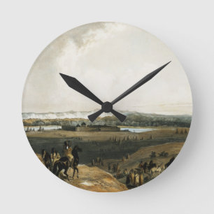 Horloge Ronde L'union de fort sur le Missouri, plaquent 28 du