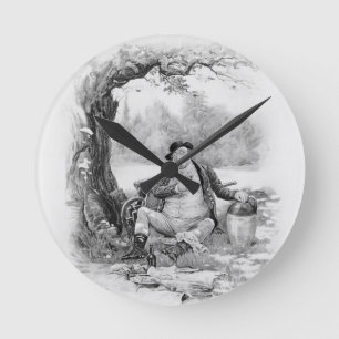 Horloge Ronde M. Pickwick, de 'Charles Dickens : Un bavardage