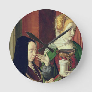 Horloge Ronde Madeleine de la Bourgogne s'est présentée par St