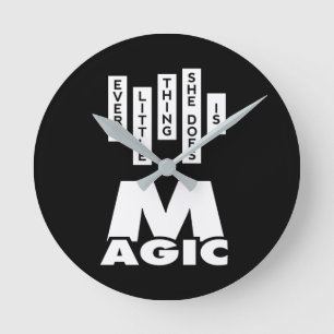 Horloge Ronde Magie