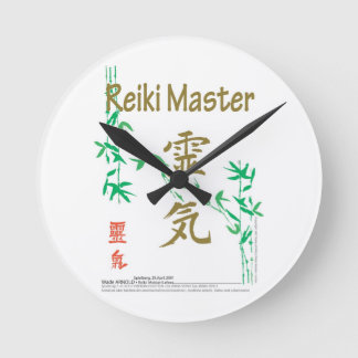Horloge Ronde Maître de Reiki