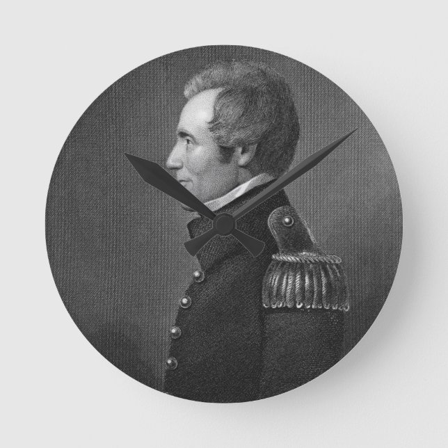 Horloge Ronde Major général Edmund Pendleton Gaines (1777-1849) (Recto)