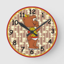 Horloge ronde Mamamacanz