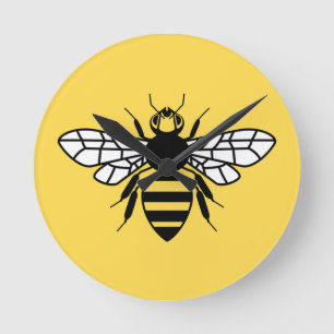 Horloge Ronde Manchester Bee