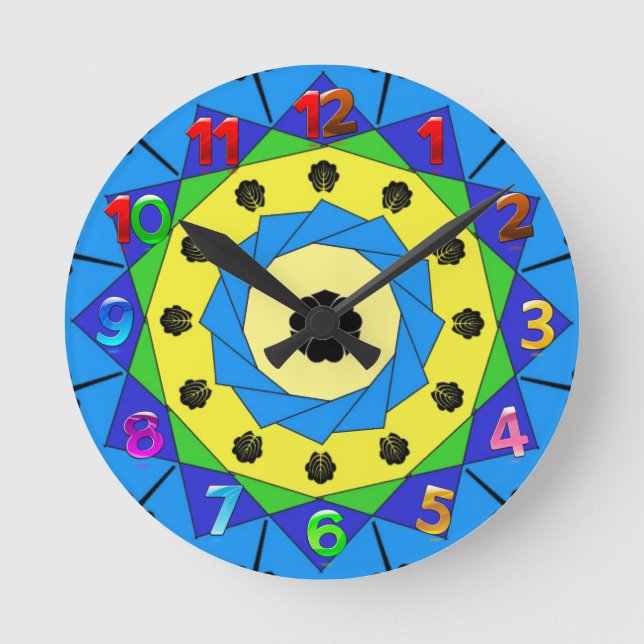 Horloge Ronde Mandala (Recto)