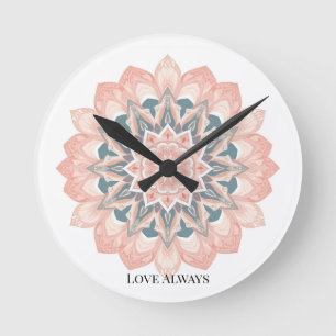 Horloge Ronde Mandala Wall Clock - Art Arabesque