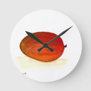 Horloge Ronde Mango fruit