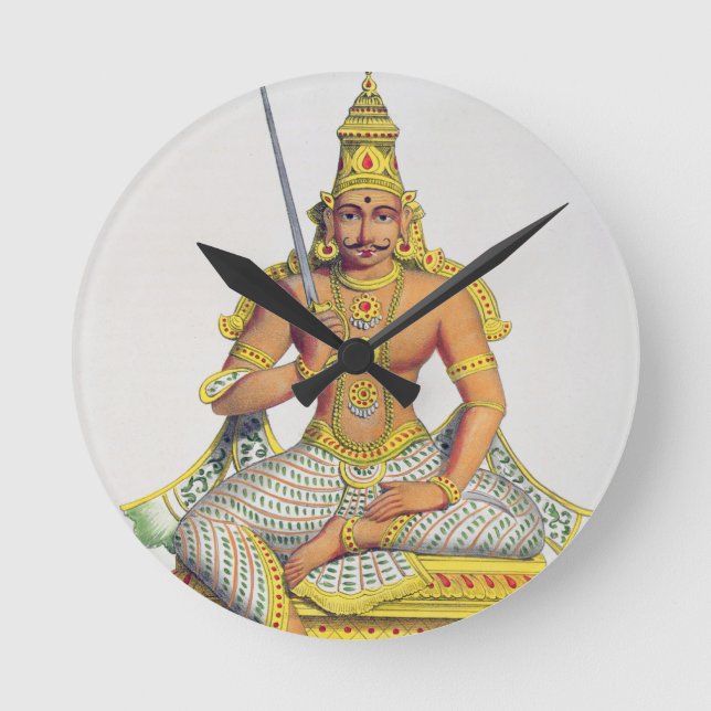 Horloge Ronde Mannarsouvami, engraved by de Motte (1785-1836) (c (Recto)