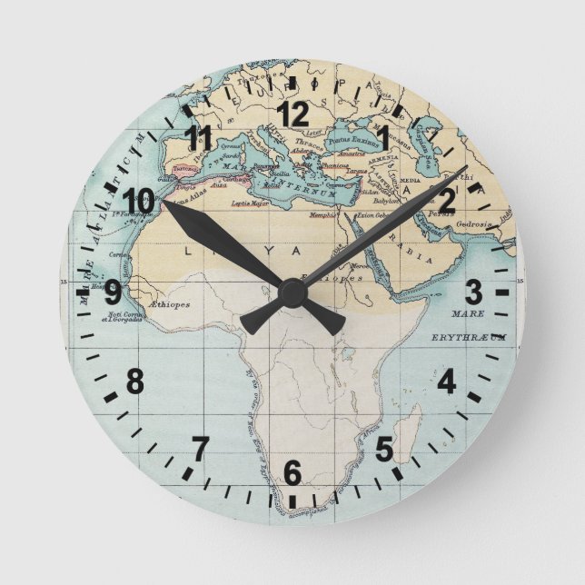 HORLOGE RONDE MAP: PHOENICIAN EMPIRE (Recto)