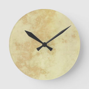 Horloge Ronde Marble or Granite