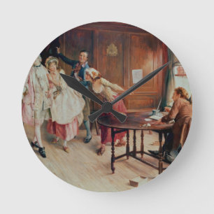Horloge Ronde Mariage dans Fleet Street, 1898 (huile sur la