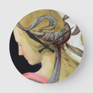 Horloge Ronde Mariage de la Vierge, détail montrant un de