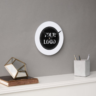 Horloge Ronde Mariage sur mesure, Élégant, Cadeaux d'anniversair