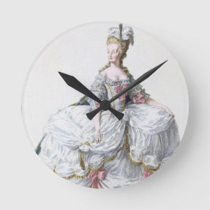 Horloge Ronde Marie Antoinette (1752-93) from 'Receuil de l'Esta