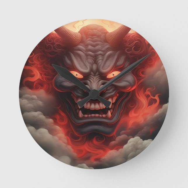 Horloge Ronde Masque Hannya (Recto)