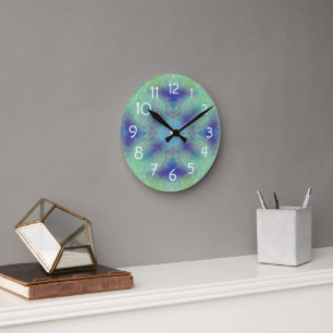 Horloge Ronde Masques