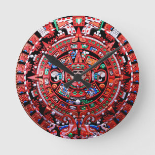 Horloge Ronde Maya Calender