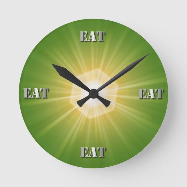 Horloge Ronde Mealtime (Recto)