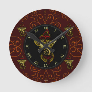 Horloge Ronde Mehndi Ganesha