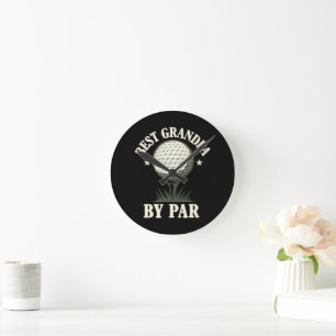 Horloge Ronde Meilleur Grand-Père Par Par Drôle