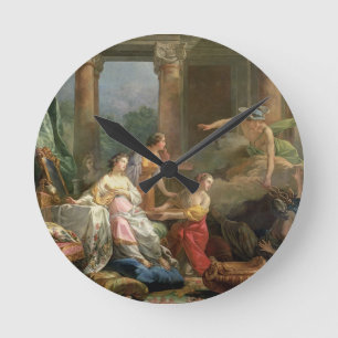 Horloge Ronde Mercury, Herse et Aglauros, 1763 (oil on canvas)