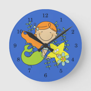 Horloge Ronde Mermaid