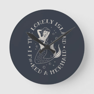 Horloge Ronde Mermaid
