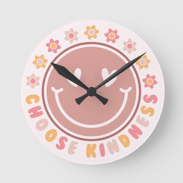 Horloge Ronde Message positif (Recto)