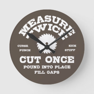 Horloge Ronde Mesure Deux fois IV