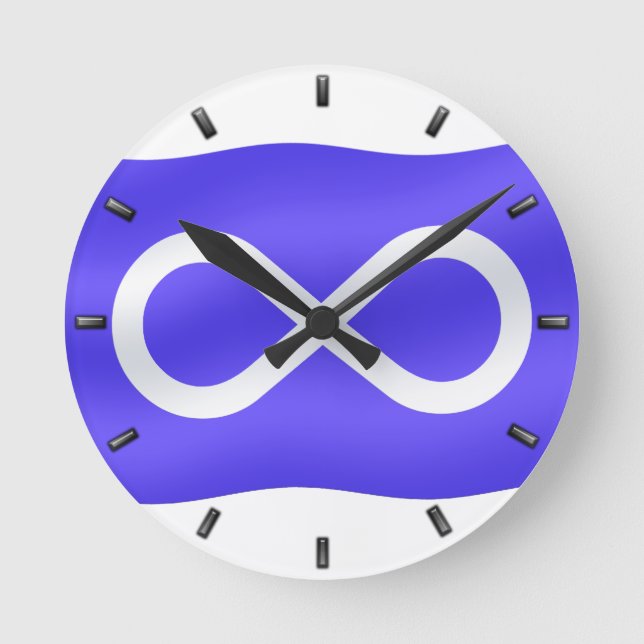 Horloge Ronde Metis Flag (Recto)