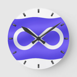 Horloge Ronde Metis Flag