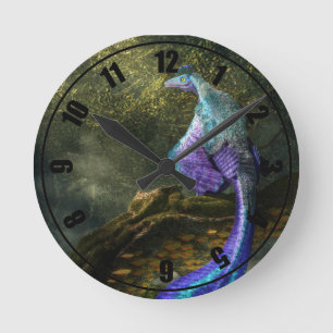 Horloge Ronde Microraptor