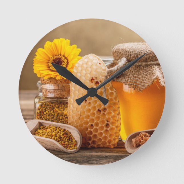 Horloge Ronde Miel (Recto)