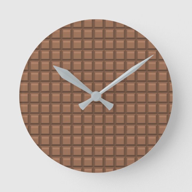Horloge Ronde Milk chocolat (Recto)