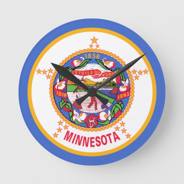 HORLOGE RONDE MINNESOTA (Recto)