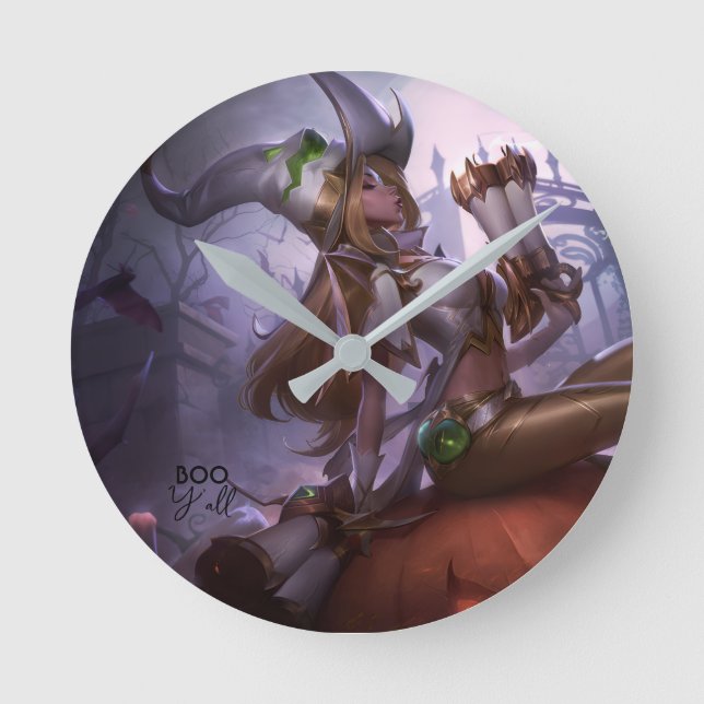 Horloge Ronde Miss Fortune (Recto)