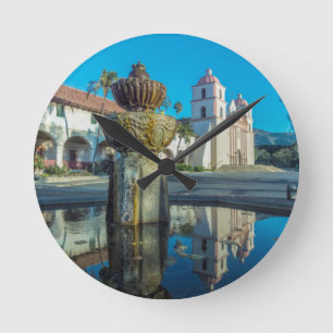 Horloge Ronde Mission Père Noël Barbara