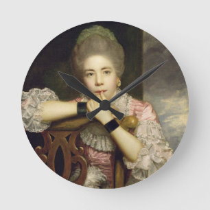 Horloge Ronde Mme Abington comme Mlle Prue dans amour de