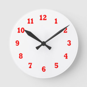 Horloge Ronde Modèle 0101 d'horloge